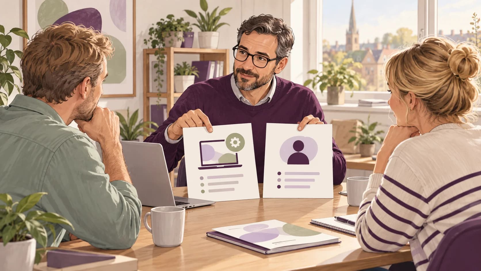 Editorial illustration: Unbundled software and professional fees: a clearer model for practices