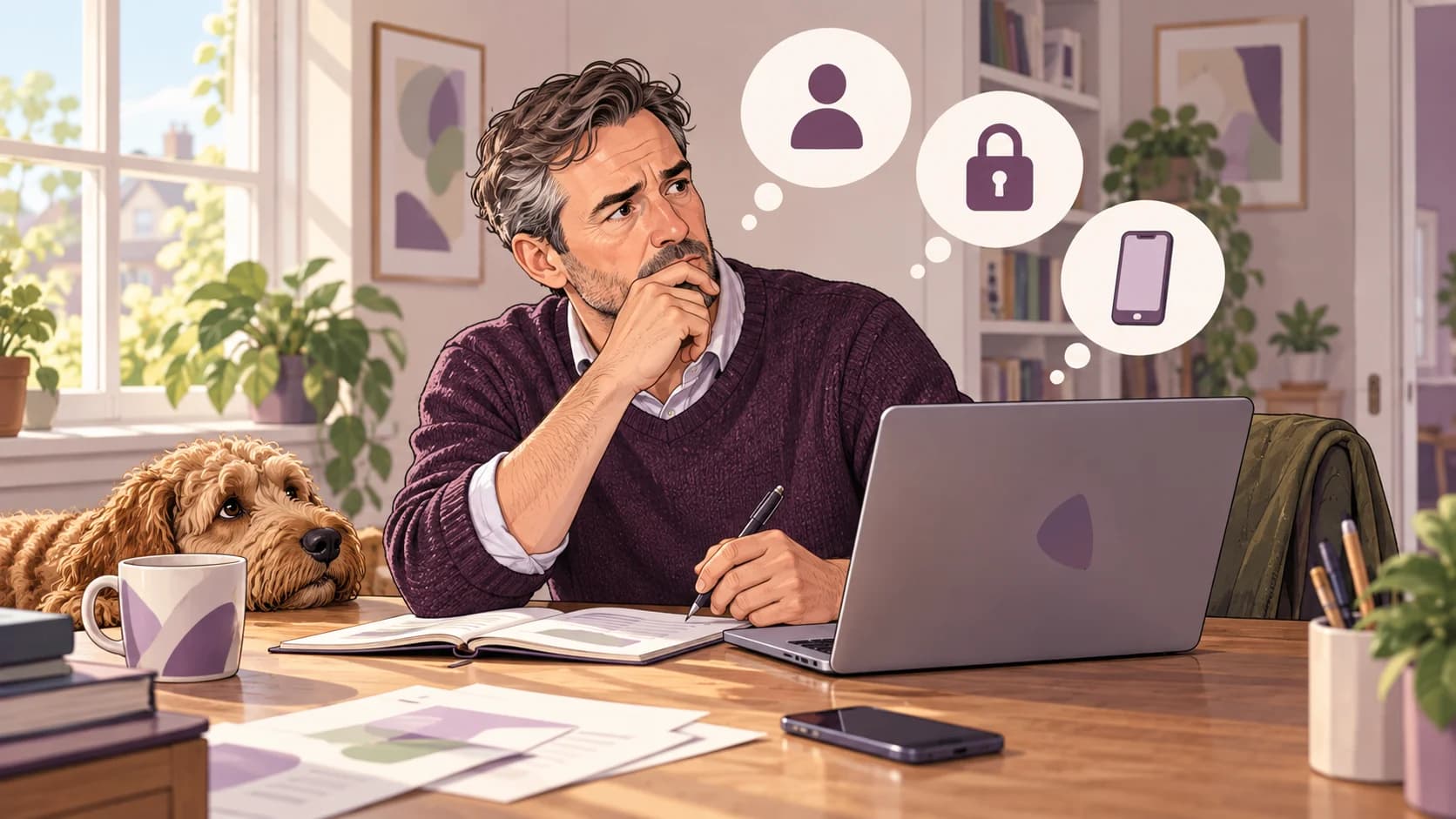Editorial illustration: Lost your Government Gateway login? How to recover access