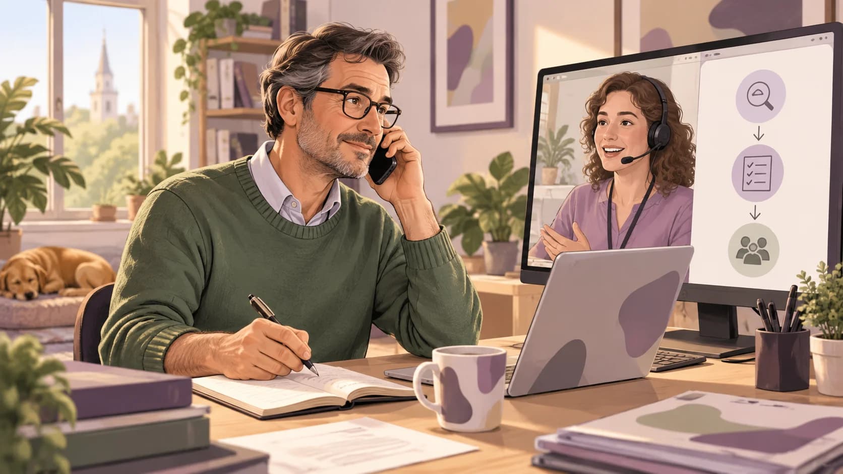 Editorial illustration: What useful tax-software support should help you resolve