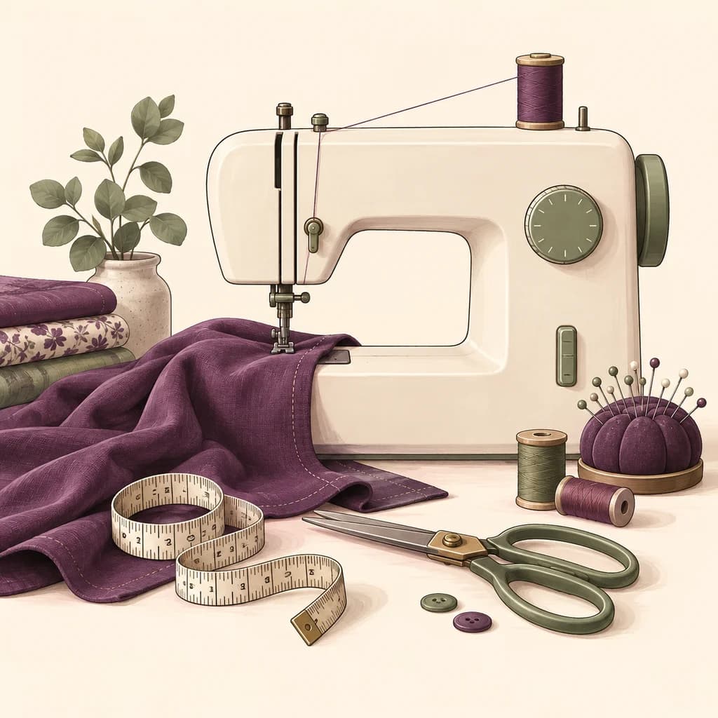 Illustration for dressmakers, tailors and alterations specialists
