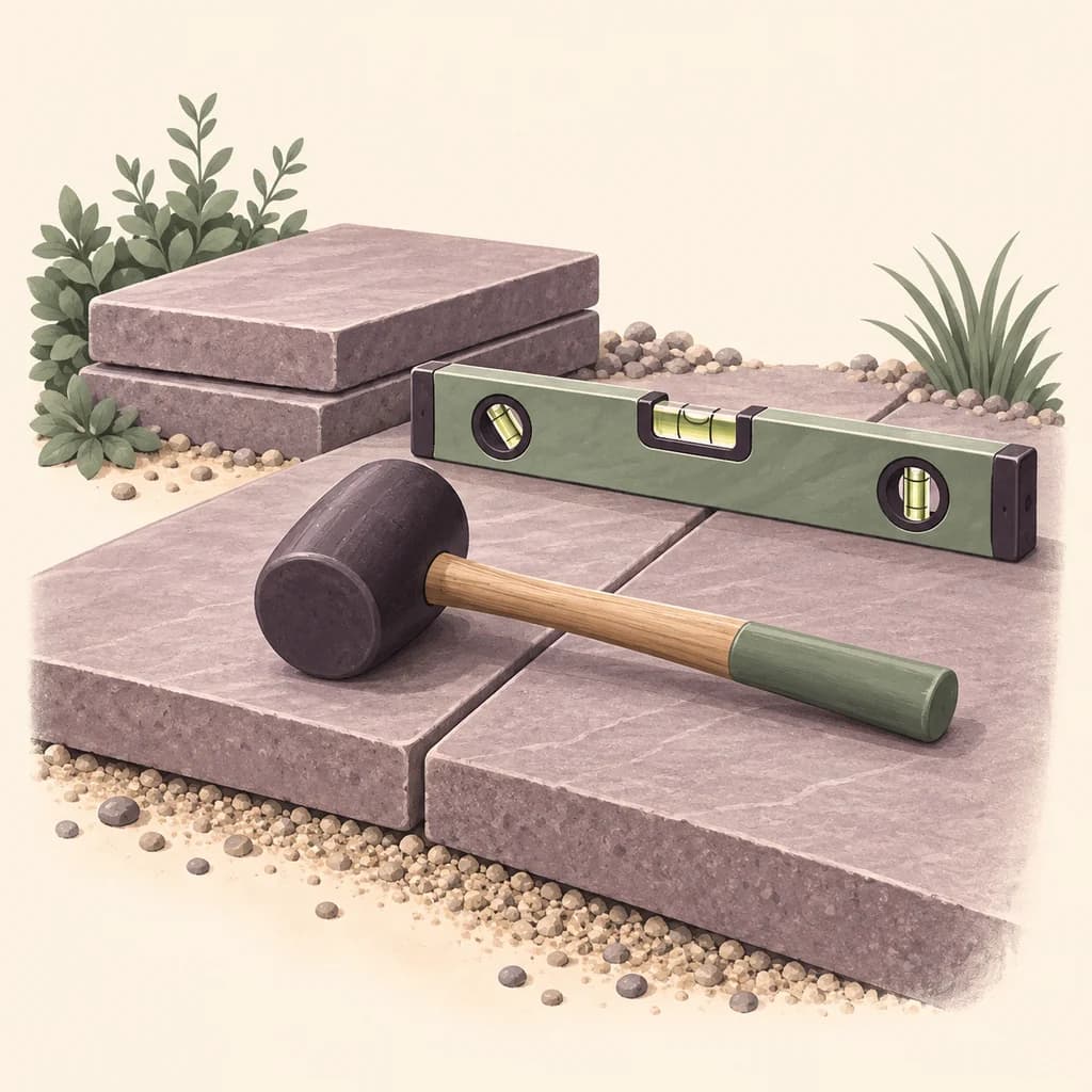 Illustration for driveway and paving contractors