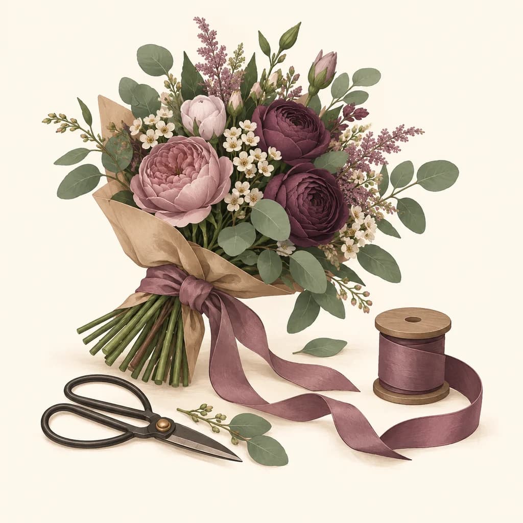 Illustration for event florists