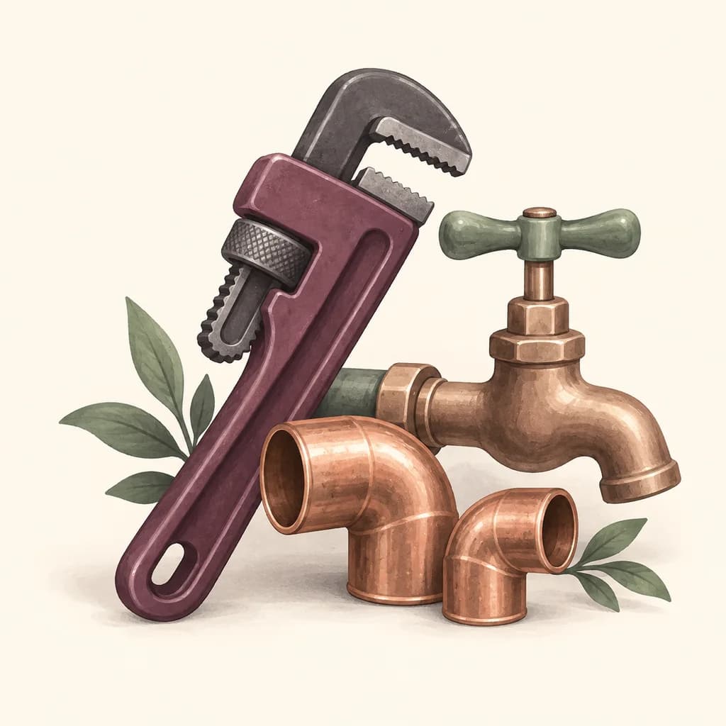Illustration for plumbers