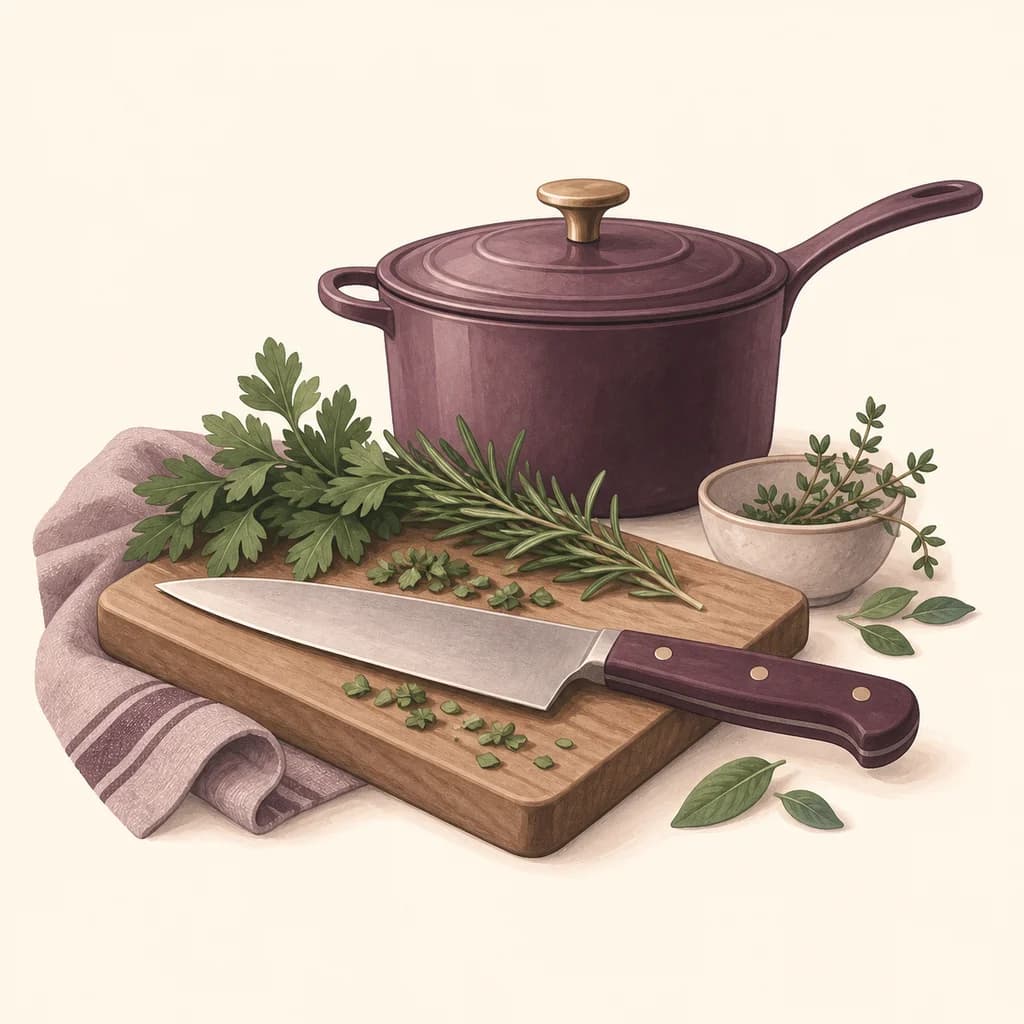 Illustration for private chefs
